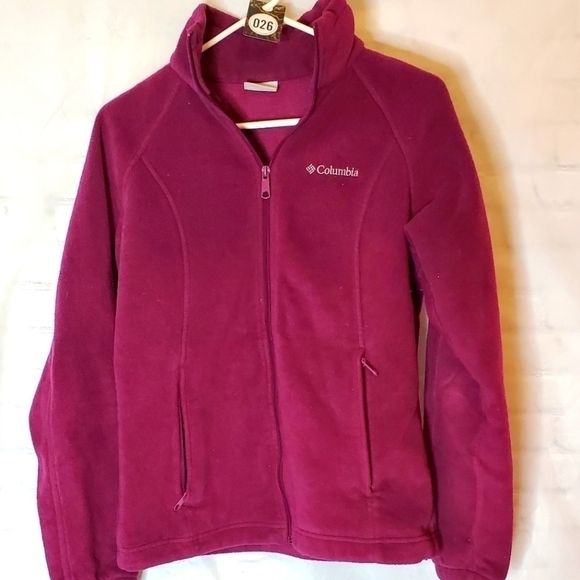 GRAPE Purple Size Medium GUC Columbia Fleece - Picture 1 of 5